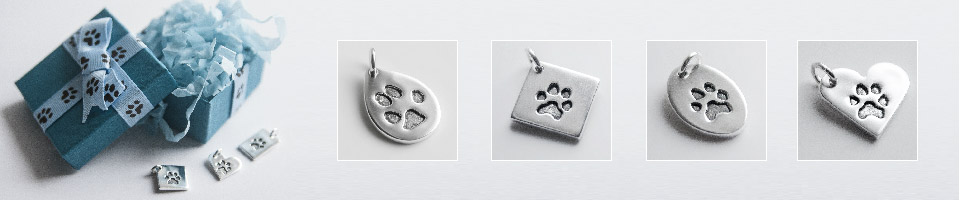 Petite Paw Prints - casting & engraving service